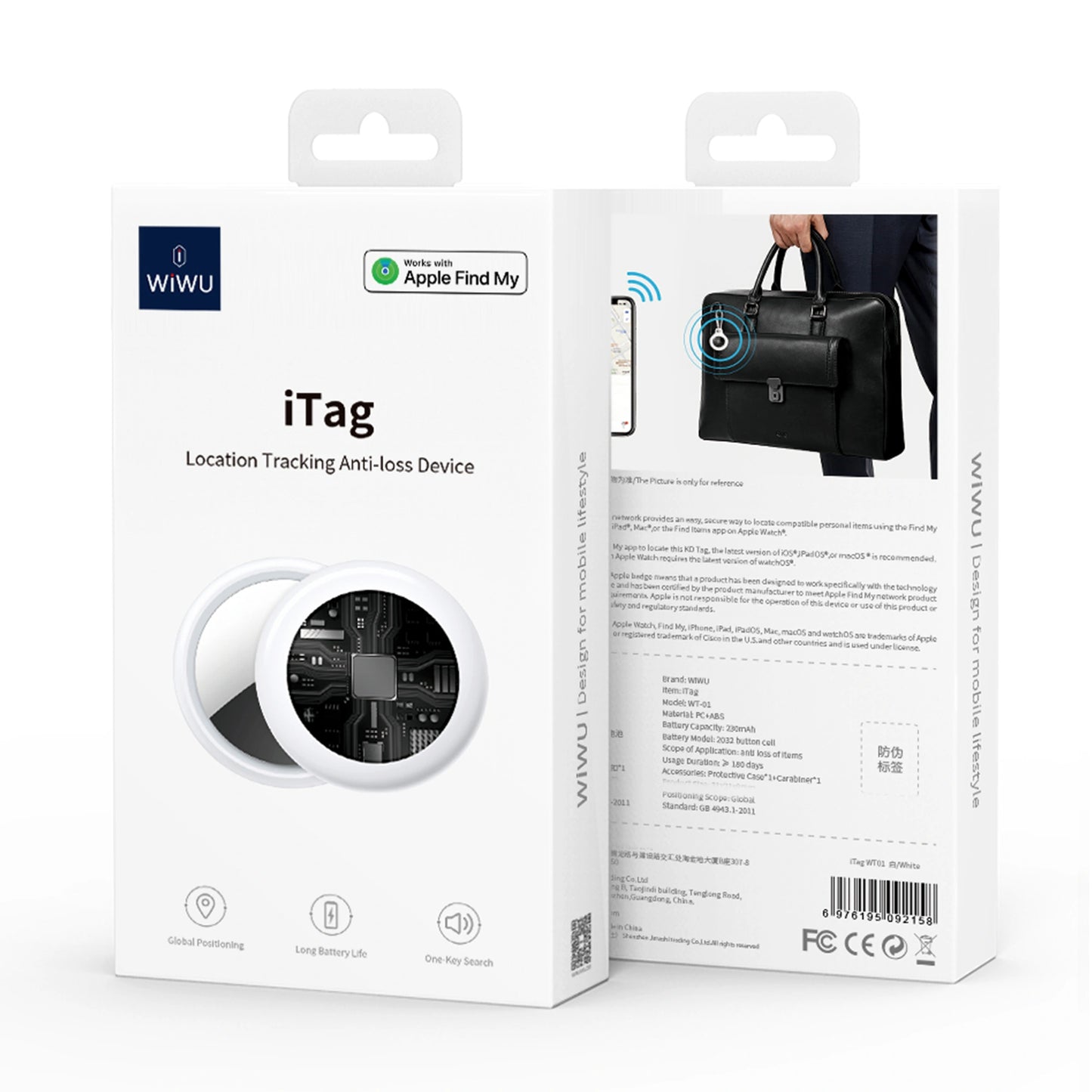 WiWU iTag Smart Location Tracker