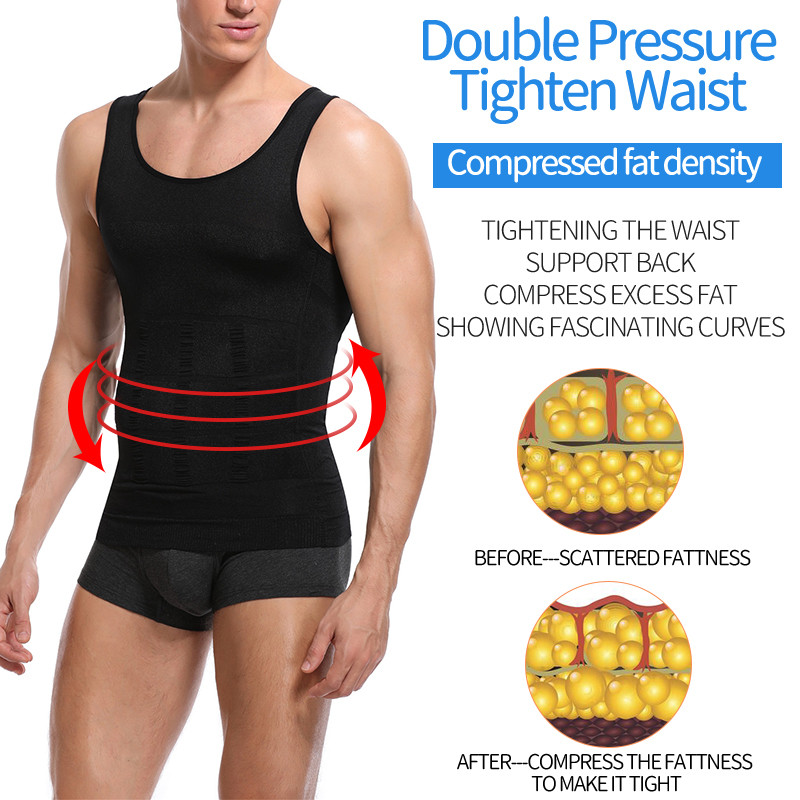 Men's Solid Compression Flexvest 4